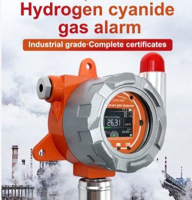 Fixed HCN gas leak detector